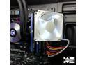 NEW Multi-directional, hose, cooling bracket, video card, motherboard, north and south bridge, M2 hard drive, memory, chassis fan cooling bracket (for fan thickness 10mm-15mm)