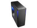 SHARKOON BW9000-W Black Steel / Plastic ATX Mid Tower Gaming PC Case, 2x140mm +1x120mm LED Cooling Fans Pre-Installed, Support up to 360mm Water Cooling Installation at Top & Max: 16.93" VGA Length