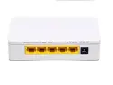 Hisource 5-port 10/100Mbps Smart Ethernet POE Switch with 4 PoE ports and 48V65W  AV DV 24V 3A Power supply adapter
