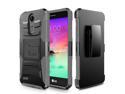 LG Stylo 3 Case, Zizo Heavy Duty Armor Case - Dual Layer Protective case w/ Kickstand and Holster - Strong Protection - LG Stylo 3 Plus