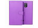 Galaxy S5 Active Case, BUDDIBOX [Wallet Case] Premium PU Leather Wallet Case with [Kickstand] Card Holder and ID Slot for Samsung S5 Active, (Purple)