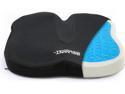 Orthopedic Seat Cushion with Memory Foam and Gel - Pain Relief for Pregnancy, Back, Sciatica, Coccyx and Tailbone | Support for Wheelchair Seat, Office Chair & Car