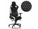 noblechairs EPIC Series Real Leather Black/White/Red