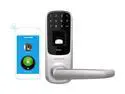 Ultraloq UL3 BT Bluetooth Enabled Fingerprint and Touchscreen Smart Lock (Satin Nickel)
