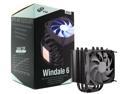 FSP Windale 6 CPU Cooler 6 Direct Contact Heatpipes 6mm Aluminum Alloy with 120mm Blue LED PWM Fan (AC601)