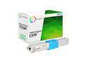 True Color Toner C330 Cyan Toner Cartridge - Premium Compatible Replacement for Okidata C330 44469703 Cyan Works With Okidata C310DN C330DN C530dn MC361 MC561 MC562W