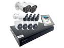 Camius 16 Channel NVR system with 4TB HDD, 2 x 2 Way 4K Security Cameras with lights, siren, 8 x 2K PoE Cameras with audio recording, Night Vision, iPhone, iPhone, iPad, Android, PC, Mac compatible