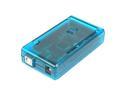 SB Components Arduino Mega Case Enclosure New Blue Transparent Computer Box with Switch