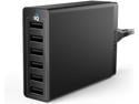 Anker 60W 6 Port USB Charging Station, PowerPort 6 Multi USB Wall Charger for iPhone, iPad Pro/Air 2/Mini/iPod, Galaxy, LG, HTC, and More