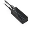 Anker 7-Port USB 3.0 Data Hub with 36W Power Adapter and BC 1.2 Charging Port for iPhone 7/6s Plus, iPad Air 2, Galaxy S Series, Note Series, Mac, PC, USB Flash Drives and More