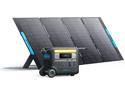 Anker SOLIX F2000 Solar Generator, 2048Wh Portable Power Station with LiFePO4 Batteries and 400W Solar Panel, GaNPrime Technology, 4 AC Outlets Up to 2400W for Home, Power Outages, Camping, and RVs
