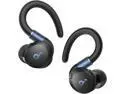 Soundcore Sport X20 by Anker, True-Wireless Workout Earbuds, Rotatable and Extendable Ear Hooks, Noise Cancelling, Deep Bass, IP68 Waterproof, Sweatproof, Dustproof, 48H Play, Sport Earbuds for Gym