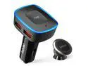 Roav VIVA with Car Mount, by Anker, Alexa-Enabled 2-Port USB Car Charger for In-Car Navigation, Hands-Free Calling and Music Streaming