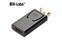 EnLabs CNPSDP2HD Gold Plated DisplayPort to HDMI Passive Converter - Compact Connector DP to HDMI Adapter - 1920x1080P