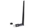 OURLINK 600Mbps mini 802.11ac Dual Band 2.4G/5G Wireless Network Adapter USB Wi-Fi Dongle Adapter with 5dBi Antenna LAN Card