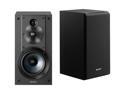Sony SSCS5 3-Way 3-Driver Bookshelf Speaker System, Black (Pair)