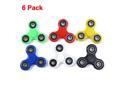 (6 Packs) Fidget Hand Spinner EDC Gyro Focusing Toy Finger Stress Reducer for Killing Time - COLORMIX
