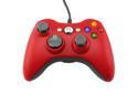 Red USB Wired Controller For PC & Microsoft Xbox 360 Remote Gamepad us Shipping