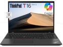 Lenovo ThinkPad T16 Gen 2 Business Laptop (16" FHD+ Anti-glare, Intel 10-Core i7-1355U, 32GB DDR5 RAM, 1TB SSD), Fingerprint Reader, 1080p Webcam, Ethernet, Wi-Fi 6E, Win 11 Pro w/ AI Copilot, Black