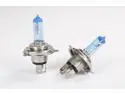 Philips Crystal Vision HB2 9003 Bright White Xenon Look 67/60 Watt Halogen Replacement Bulb with 4000K Color Temperature and 9003 Vehicle Connection (pair)