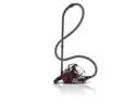 Dirt Devil DASH Multi Carpet & Hard Floor Cyclonic Canister Vacuum with SWIPES, SD40050B