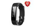 Fitness Tracker HR, Activity Tracker Watch with Heart Rate Monitor, Waterproof Smart Fitness Band with Step Counter, Pedometer Watch for Kids Women and Men