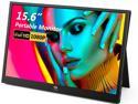 Z-EDGE Ultra2 15.6" 1920 x 1080 Full HD LED Backlight IPS Portable Monitor, 8 ms, 60 Hz, with Type-C HDMI Port, Built-in Speakers, Secondary Display for Mac/Phone/Laptop/Nintendo/Xbox/PS4