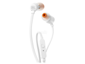 JBL T110 Pure Bass In-Ear Headphones - White
