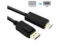 Displayport to HDMI, YXwin 4K DP to HDMI 6 Feet Cable Gold-Plated Cord Compatible for Lenovo, Dell, HP, ASUS