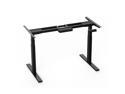 AIMEZO Black Electric Stand Up Desk Frame Workstation Dual Motor Ergonomic Standing Height Adjustable Base Office Desk Without tabletop