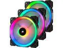 CORSAIR - LL Series CO-9050072-WW 120mm Case Cooling Fan Kit with RGB lighting