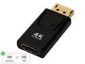 DisplayPort to HDMI Adapter [NOT USB], 4K UHD, iXever Uni-Directional HDMI(Monitor) to Display Port DP (Source) Adapter Compatible with DisplayPort Source Devices