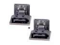 Cablecc SATA 7Pin Female to 7pin Male 90 Degree Angled Adapter Mainboard Motherboard for Desktops SSD HDD