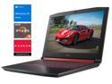 Acer Nitro 5 Gaming Notebook, 15.6" FHD Display, AMD Ryzen 5 2500U Upto 3.6GHz, 16GB RAM, 256GB SSD + 1TB HDD, AMD Radeon RX 560X, HDMI, Card Reader, Wi-Fi, Bluetooth, Windows 10 Home