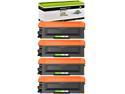GREENCYCLE Toner Cartridge Compatible for Brother TN660 TN630 use in HL-L2300D DCP-L2520DW MFC-L2680W Printer (Black, 4 Pack)