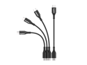 VOGDUO USB-C to USB-C short cable- 4 inches, 4 packs, travel friendly and pocket friendly, compatible with Samsung Galaxy, Google Pixel, and laptops with USB-C port.