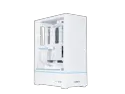 LIAN LI SUP01 White  Steel / Tempered Glass ATX Mid Tower Computer Case ----SUP01W