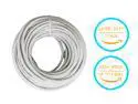50 Feet CAT5E Patch Cable - RJ45 Ethernet Cable White - By NETCNA(White 50 FT)