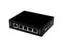 StarTech.com 5 Port Unmanaged Industrial Gigabit Ethernet Switch - DIN Rail / Wall-Mountable