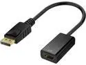 DisplayPort to HDMI Adapter, 4K Gold-Plated DP Display Port to HDMI Adapter (Male to Female) Compatible for Lenovo Dell HP And More, Black