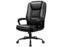 Vitesse Home Office Chair, 400LBS Big and Tall Computer Chair Heavy Duty Design, Ergonomic High Back Cushion Lumbar Back Support, Adjustable Executive Leather with Armrest