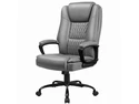 Vitesse Home Office Chair, 400LBS Big and Tall Computer Chair Heavy Duty Design, Ergonomic High Back Cushion Lumbar Back Support, Adjustable Executive Leather with Armrest