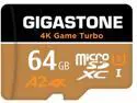 [5-Yrs Free Data Recovery] 64GB Micro SD Card, 4K Game Turbo, Nintendo-Switch MicroSDXC Memory Card, GoPro, Action Camera, DJI, Drone, UHD Video, R/W up to 95/35MB/s UHS-I U3 A2 V30 C10