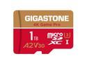 [5-Yrs Free Data Recovery] GIGASTONE 1TB Micro SD Card, 4K Game Pro, MicroSDXC Memory Card for Nintendo-Switch, GoPro, Action Camera, DJI, UHD Video, R/W up to 150/140 MB/s, UHS-I U3 A2 V30 C10