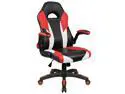 Homall Gaming Chair Office Computer Chair Racing Desk Chair Ergonomic High Back Adjustable Swivel Chair PU Leather Executive Chair for Adults with Flip Up Padded Arms (Red)