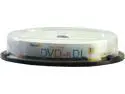 XtremPro DVD+R DL 8X 8.5GB 240Min Recordable Double Layer DVD 10 Pack Blank Discs in Spindle - 11045