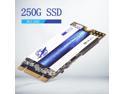 Dogfish M.2 2242 250GB Ngff SATA III Internal Solid State Drive 42MM Laptop Hard Drive M2 250 GB(250GB)