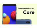 Samsung Galaxy A01 Core (A013M/L DS) 5.3", 16GB Memory, 3000mAh Battery, Android 10, Dual SIM GSM Unlocked Global 4G LTE (T-Mobile, AT&T, Straight Talk) International Model (Black)