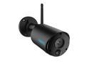 Reolink Wireless Outdoor Security Camera, Rechargeable Battery-Powered WiFi Camera Waterproof, 1080P HD Night Vision, 2-Way Audio, Support Google Assistant/Cloud/Local SD Storage - Argus Eco Black