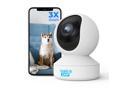 REOLINK E1 Zoom 5MP Auto Tracking  PTZ Indoor Security Camera, Human/Pet Detect Plug-in 2.4/5GHz WiFi 3x Optical Zoom, Local Storage(Max.256G), Ideal for Baby Monitor/ Pet Camera/Home Security